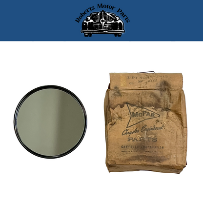 New Old Stock 5-Inch Round Rear View Mirror for Most Trucks Mopar #1279813