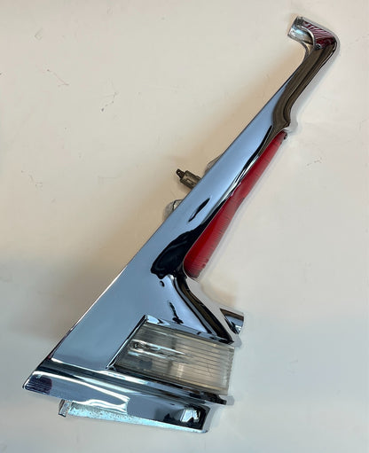 New Old Stock Left Taillamp Assy. Chrome bezel for 1960 Fury Wagons #1960886