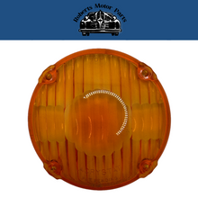New Old Stock Amber Round Replacement Lens For Signal-Stat Lights #9015
