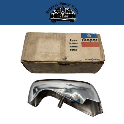 New Old Stock Right Rear Bumper Center Guard 1975 Fury Coronet 4 Door #3835604