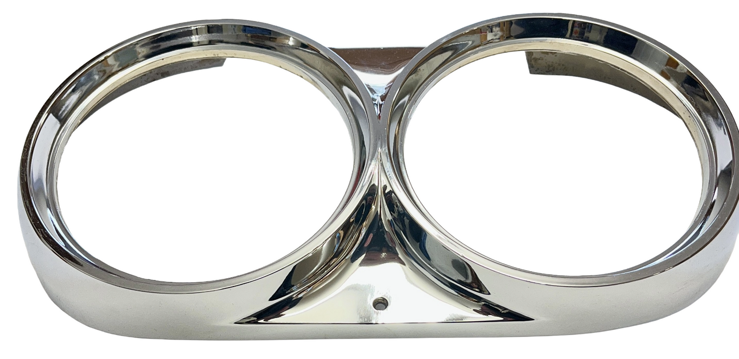 New Old Stock Left Dual Headlight Bezel For 1960 Chrysler Models Mopar #1863753