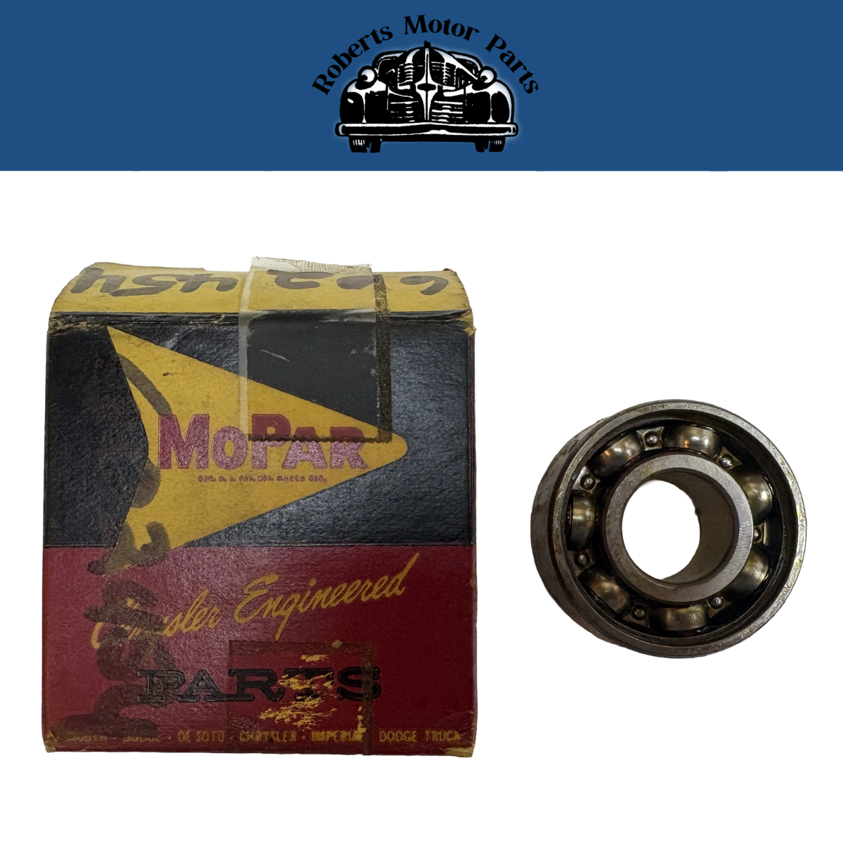 New Old Stock Generator Drive End Head Bearing 45 Amp For 1925-60 Mopar #602454