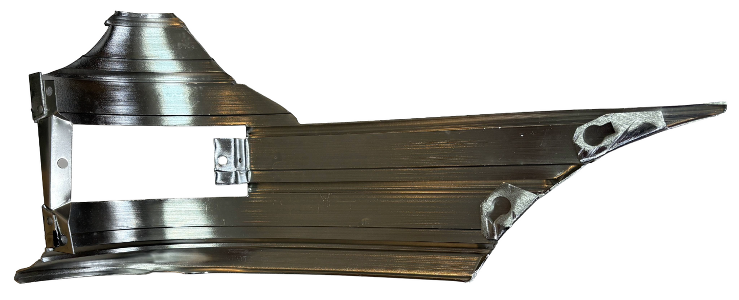 New Old Stock Right Grille Extension Dull Finish For 1959 Plymouth #1902610