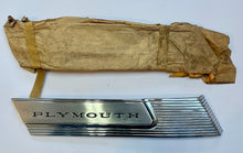 New Old Stock Left C-Pillar Nameplate Ornament 1965 Plymouth Fury III #2526115