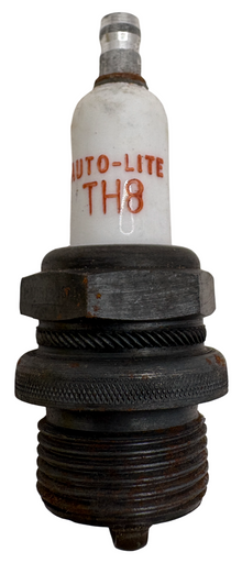 New Old Stock Auto-Lite Spark Plug 7/8"-18 Heavy Duty TH-8