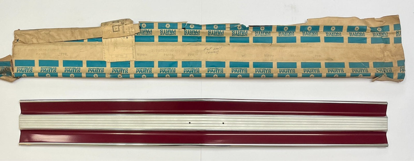 New Old Stock Rear Deck Lid Panel for 1968 Plymouth Sport Fury Models #2839869