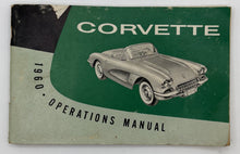 Original 1960 Corvette Operations Manual