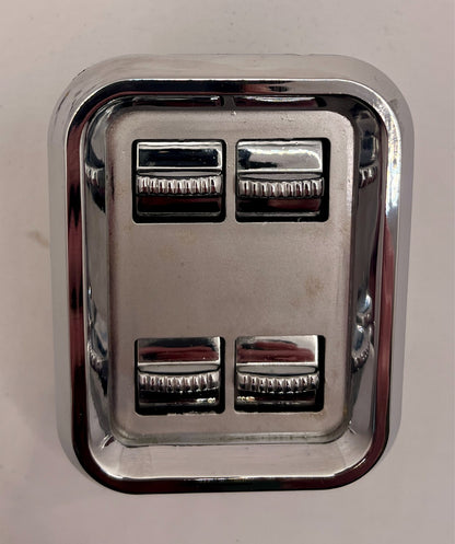 New Old Stock 4-Gang Power Window Switch for 55-56 Chrysler & Imperials #1479063
