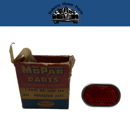 New Old Stock Tail Lamp Reflector Button With Retainer 1949-1952 Mopar #1300500