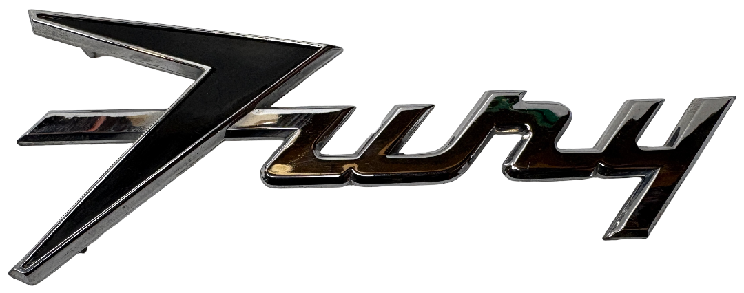 New Old Stock Quarter Panel Name Plate for 1959 Plymouth Fury Models #1866627