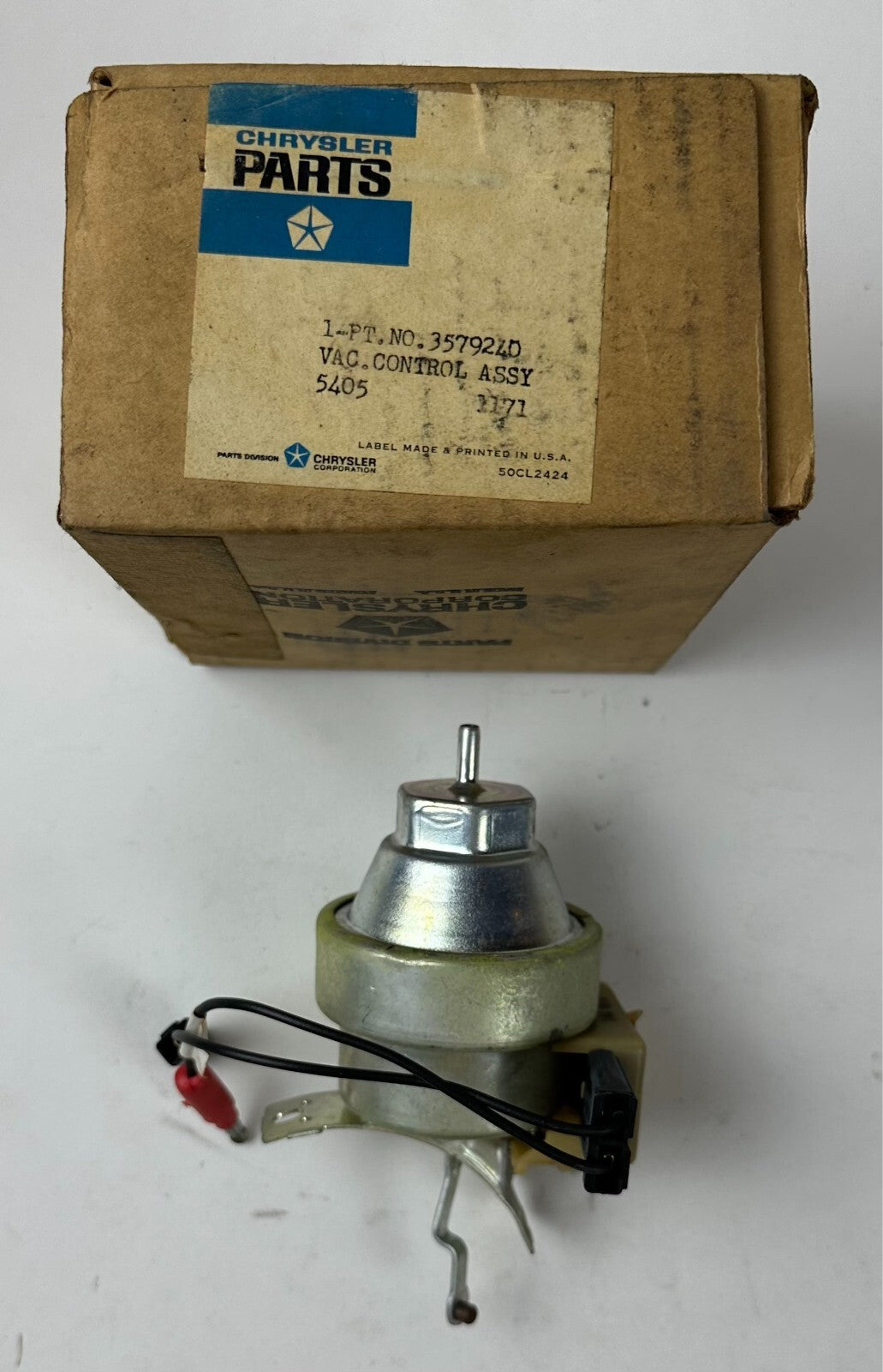 NOS Mopar Electronic Vacuum Advance Unit 1971 #3579240 383 Engines