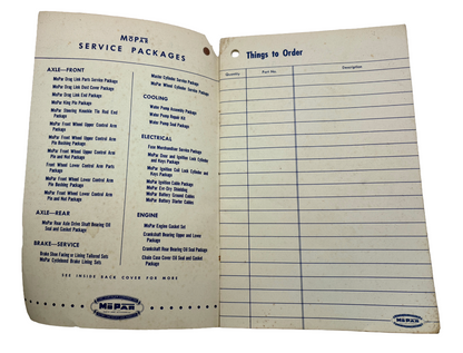Vintage Mopar Wants Book #D-12389