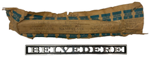New Old Stock Belvedere Fender Nameplate Emblem for 1969 Plymouth #2963433