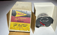 NOS Temperature Gauge for 1963 Plymouth Valiant Chrysler part number 2290235