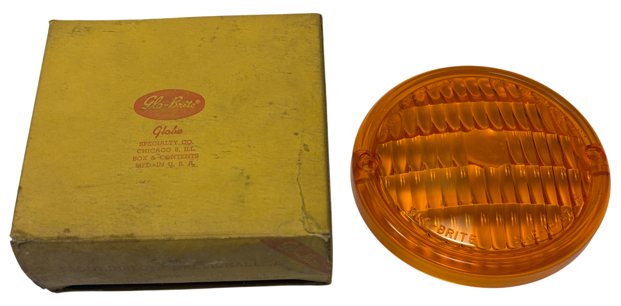 New Old Reproduction Stock Parking Lamp Lens for 1963-67 Dodge A-100 #2448254