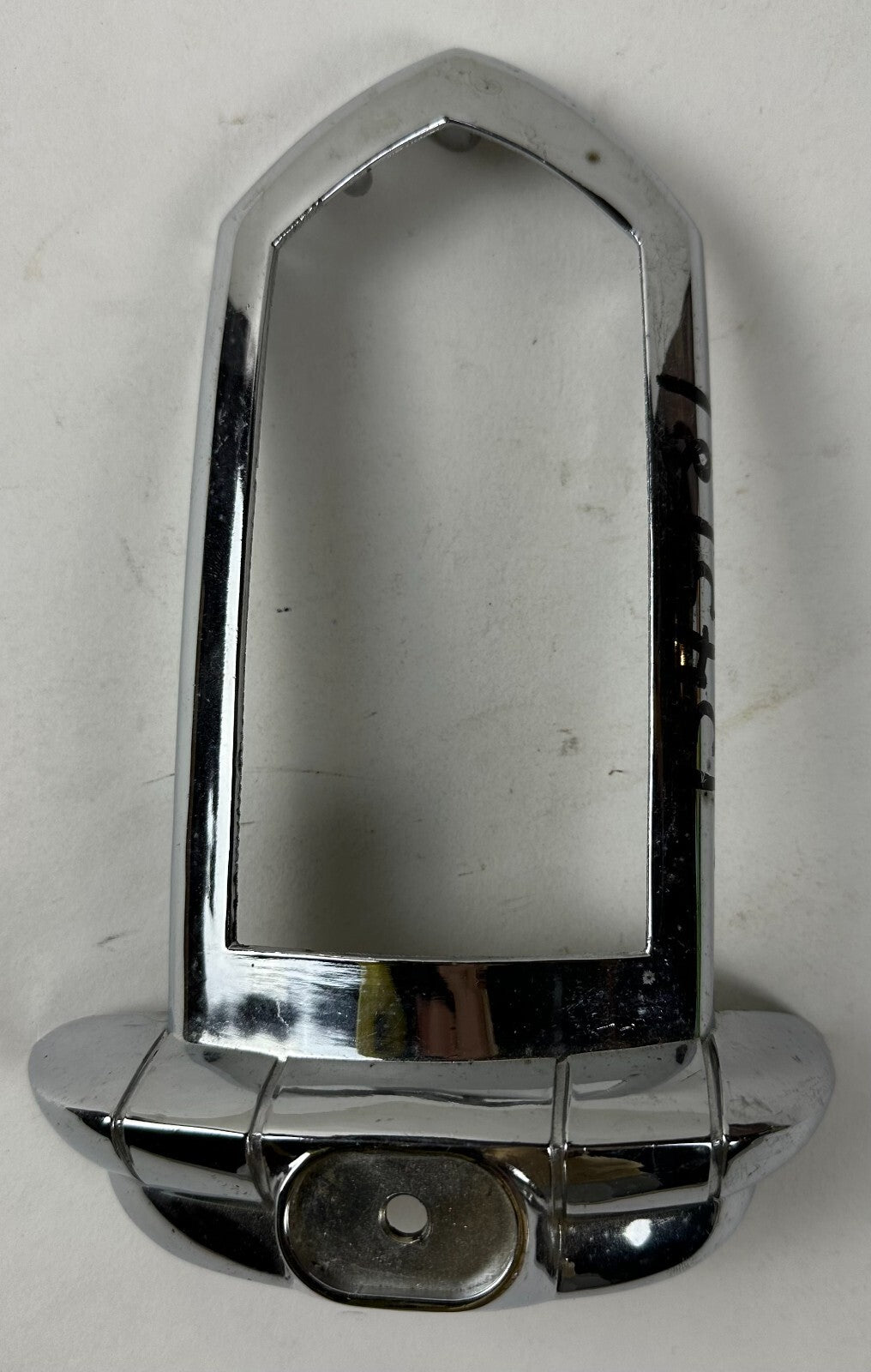 Mopar Left Tail Light Bezel 1950-1 Dodge Wayfarer 2 Door NOS #1343181
