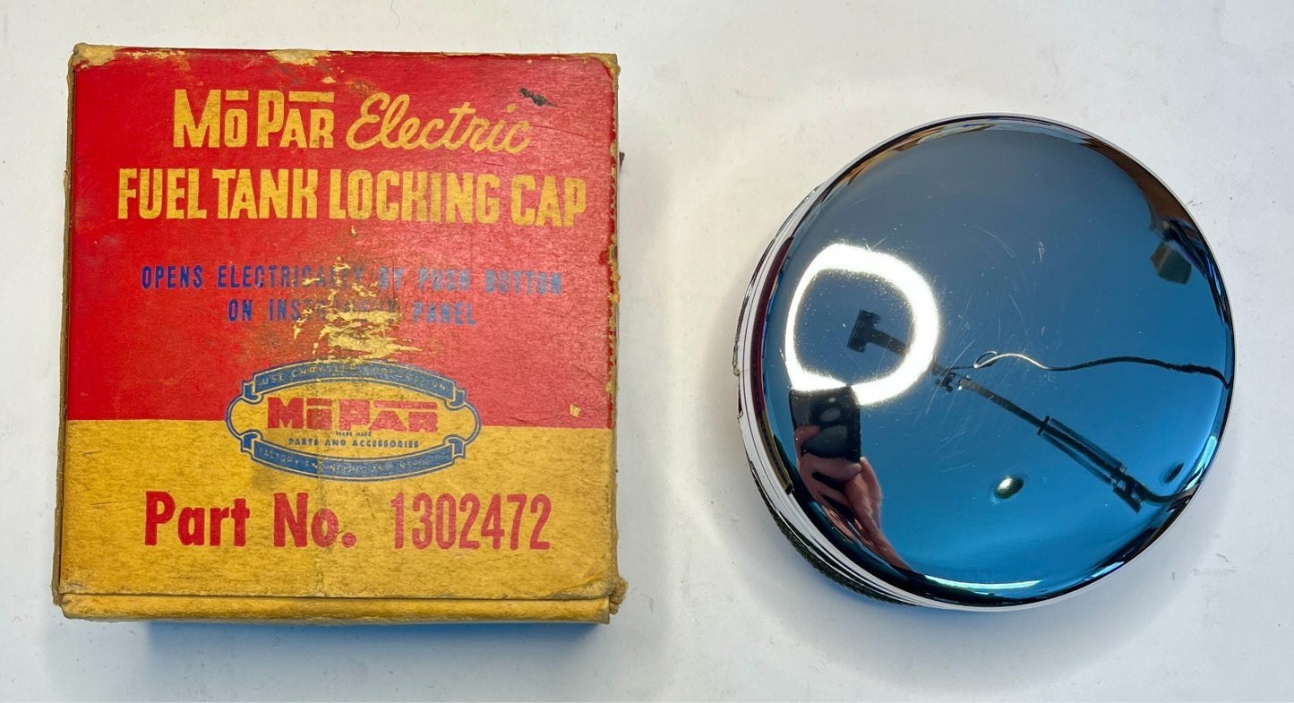 New Old Stock Electric Locking Fuel Cap for 1940-49 DPCD Models Mopar #1302472