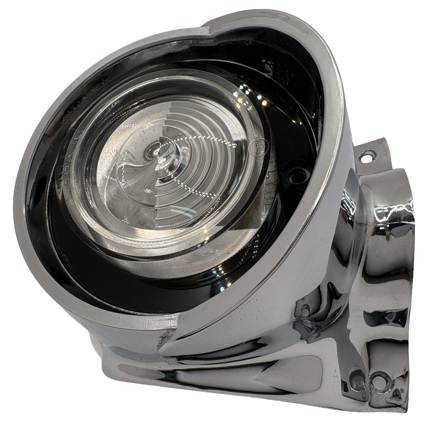 New Old Stock Left Back Up Light Housing w/Lens For 1956 Plymouth Mopar #1648912