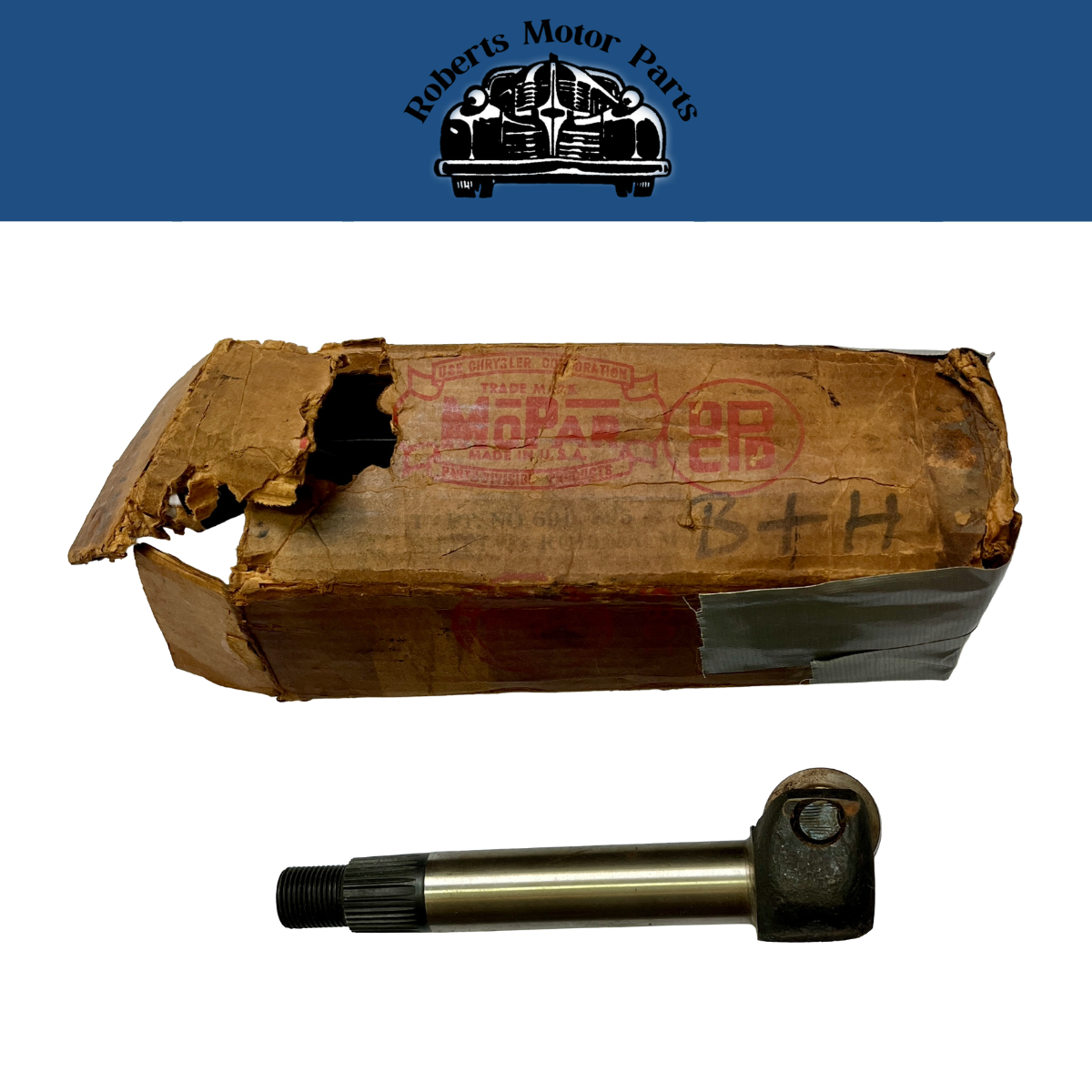 New Old Stock Steering Shaft/Roller for 1938-40 Plymouth Chrysler Dodge #691895