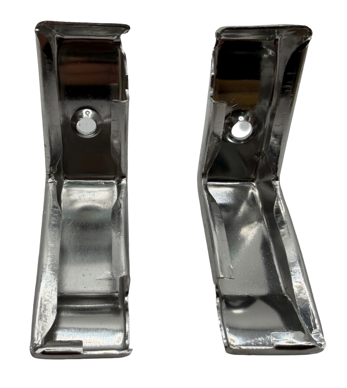 NOS Quarter Panel End Moulding Pair For 1966 Chrysler Newport #2807208 & 2807209