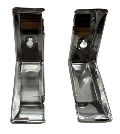 NOS Quarter Panel End Moulding Pair For 1966 Chrysler Newport #2807208 & 2807209