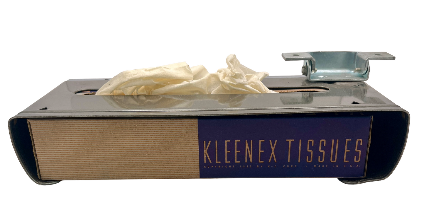 New Old Stock Custom Tissue Dispenser & Kleenex Box Mopar #1692600