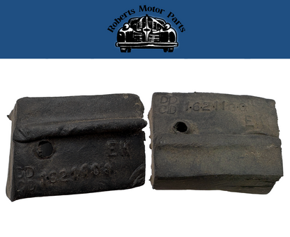 New Old Stock Roof Rail & Front Pillar Corner Seals 1955-1956 #1621100 & 1621101
