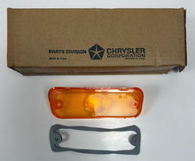 New Old Stock Left Turn Signal Lens for 1968 Chrysler Models Mopar #3004155