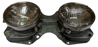 New Old Stock Left Headlamp Dual Riteway Shift For 1960 Plymouth Models #1972431