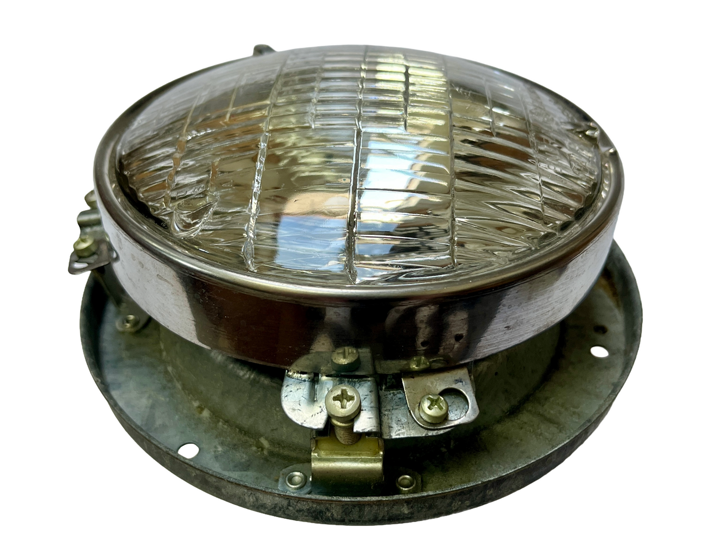 New Old Stock Left High Beam Headlight Assy for 1958-1962 Dodge Models #1779382