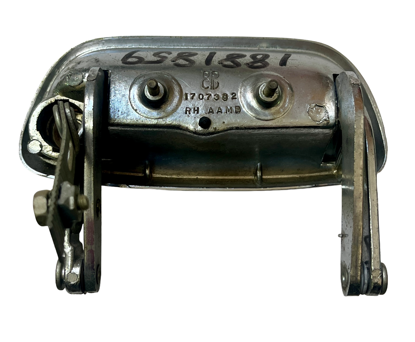 New Old Stock Front Right DOor Handle for 1958 Chrysler & Desoto Models #1881859