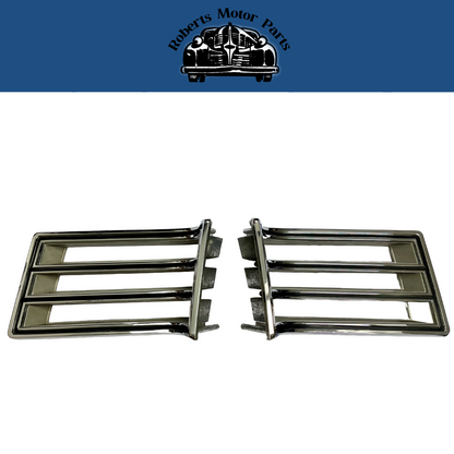 New Old Stock Taillight Bezels for 1967 Chrysler Newports #2606392 & #2606393