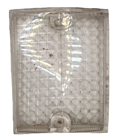 New Old Stock Left Reverse Light Lens for 1964 Plymouth Valiant Models #2524031