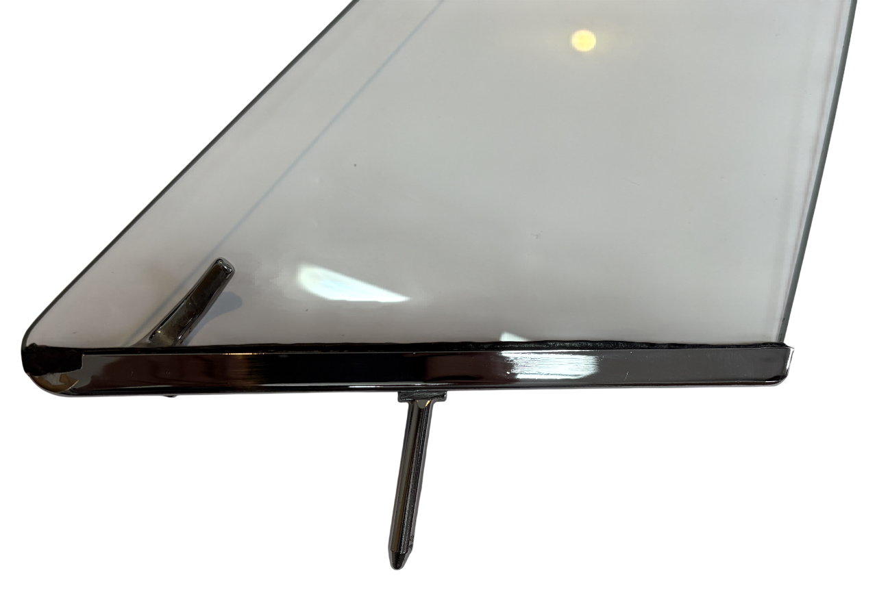 New Old Stock Left Front Vent Wing For 1966-1970 Plymouth Dodge B-Body #2861621