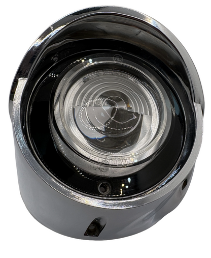 New Old Stock Left Back Up Light Housing w/Lens For 1956 Plymouth Mopar #1648912