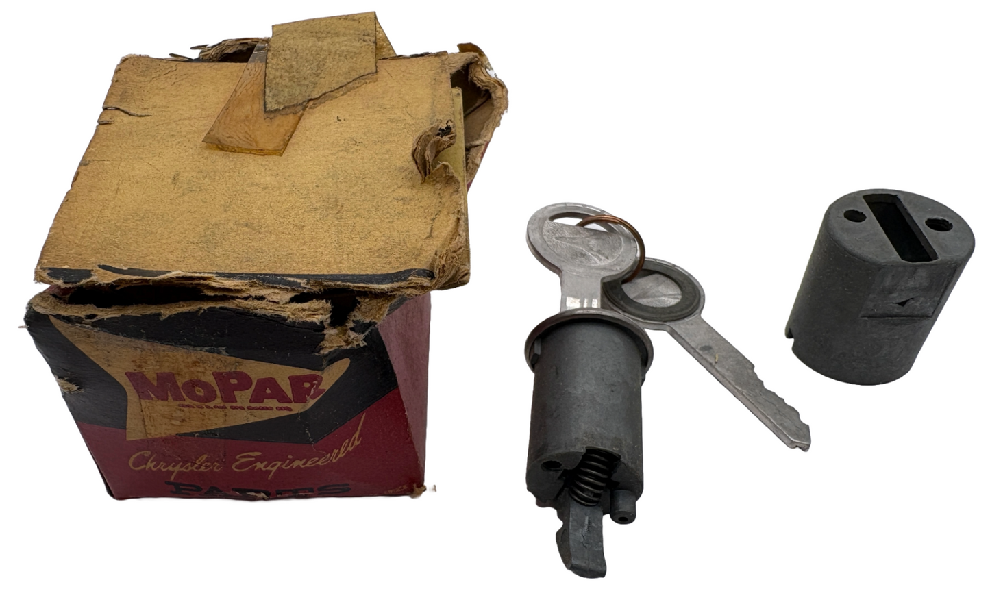 New Old Stock Glove Box Lock for 1960-61 Valiant/Lancer Models Mopar #2161357
