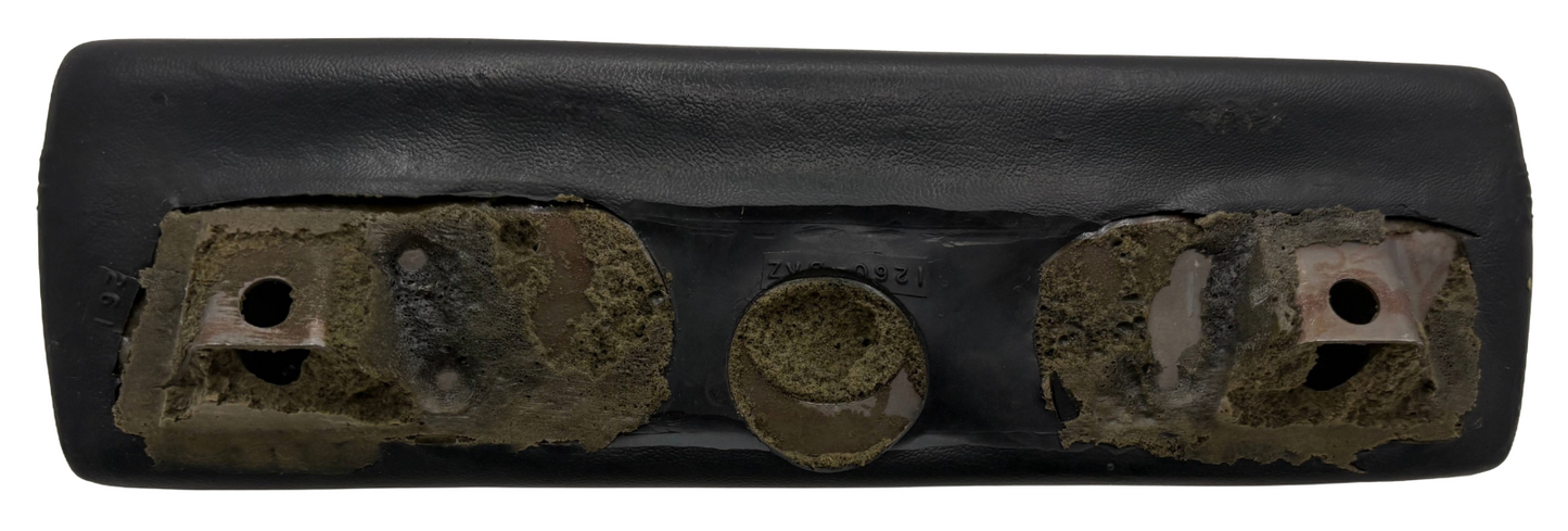 New Old Stock Mopar Front Armrest Pad Black For 1966-67 Dodge Plymouth #1260BX9