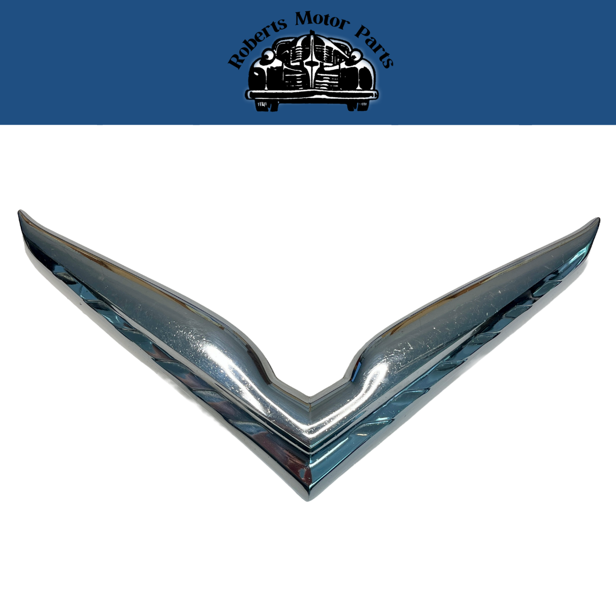 Used Hood Ornament for 1951-1954 Chrysler NY & Saratoga Models #1434608