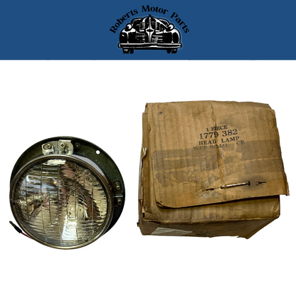 New Old Stock Left High Beam Headlight Assy for 1958-1962 Dodge Models #1779382