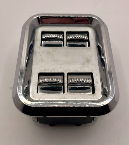New Old Stock 4-Gang Power Window Switch for 55-56 Chrysler & Imperials #1479063