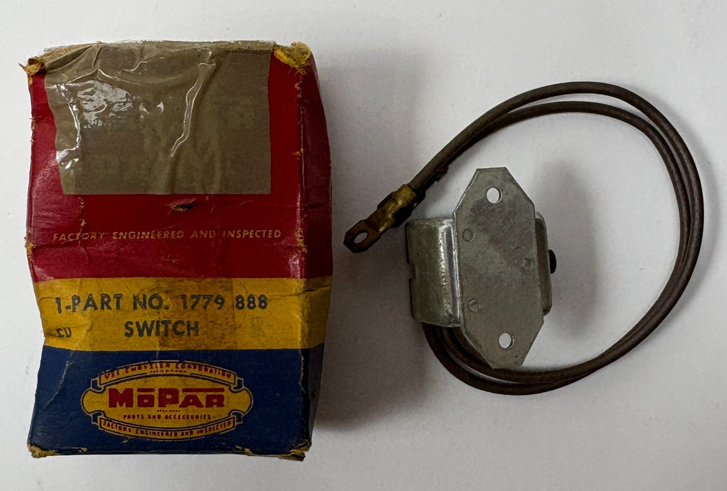 New Old Stock Push Button Starter Switch for 1957 Models Mopar #1779888