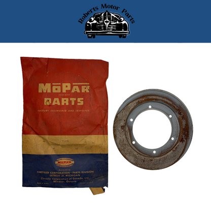 New Old Stock Power Brake Piston Packing Plate For 1956 Mopar Models #1675012