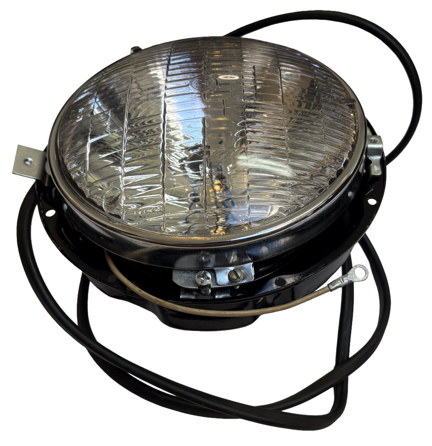 New Old Reproduction Stock Headlamp For 1955-1957 Mopar 2-Headlamp Models #25912