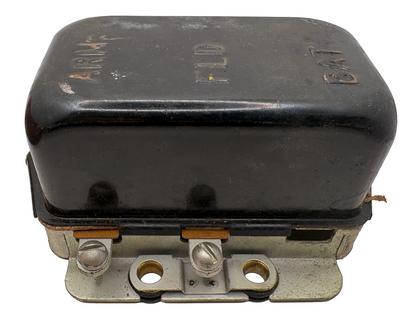 New Old Stock Auto-Lite Voltage Regulator 1941-1949 6V 45-57 Amp #VBE-6101-A