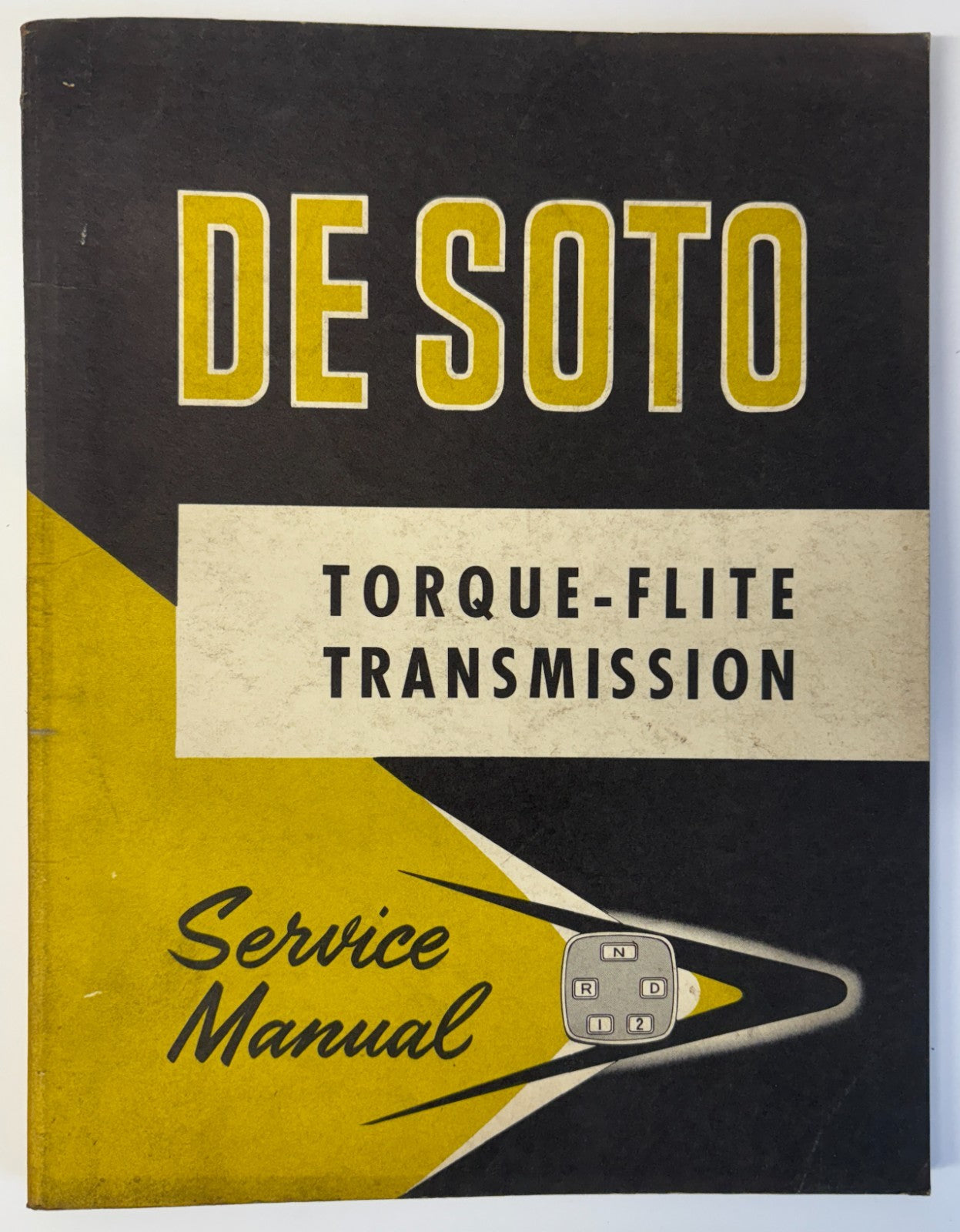 Original 1956 DeSoto Torque-Flite Transmission Service Manual D-15747