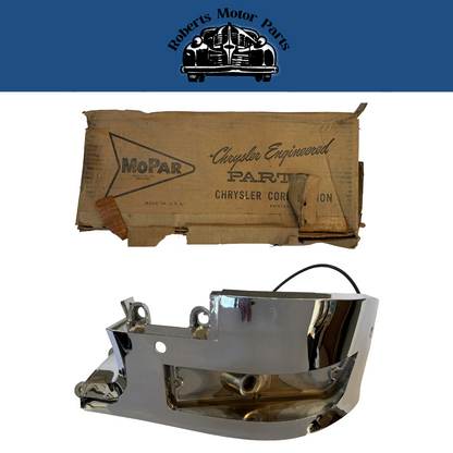 New Old Stock Left Hand Radiator Grille Parking Lamp For 1954 Chrysler #1546460