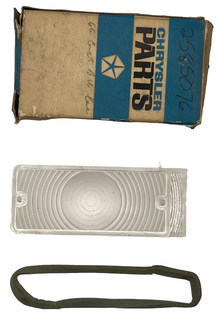 New Old Stock Back Up Lens for 1966 Dodge Coronet 440 Models Mopar #2585076