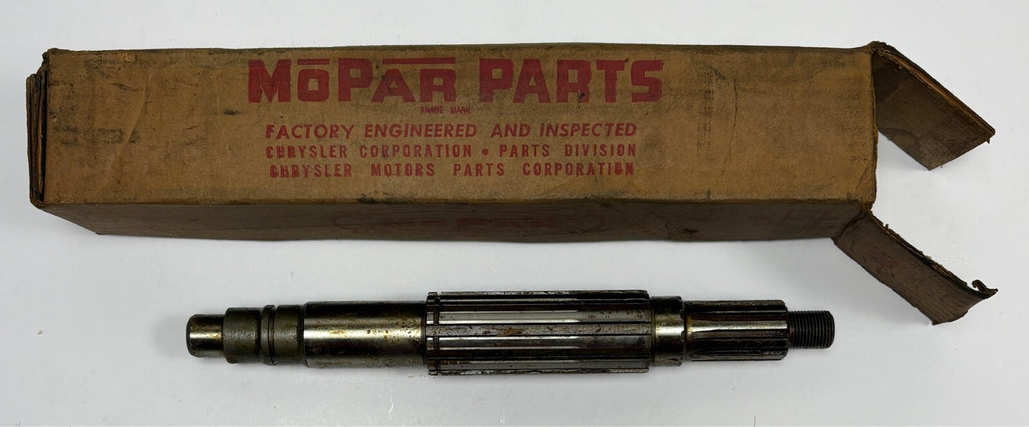 New Old Stock Transmission Main Shaft for 1941-42 Models Mopar #862167