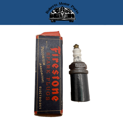 New Old Stock Firestone Spark Plug with Polonium Electrodes E-80