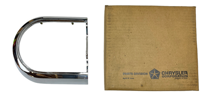 New Old Stock Outer Tail Bezel Pair For 1965 Dodge Dart #2524354 & #2524355